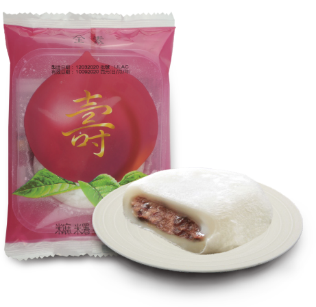 壽桃麻糬<br>Peach Mochi  |產品資訊